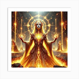 Queen Sorath Core Infusion Art Print