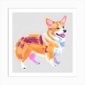 Pembroke Welsh Corgi 02 Art Print