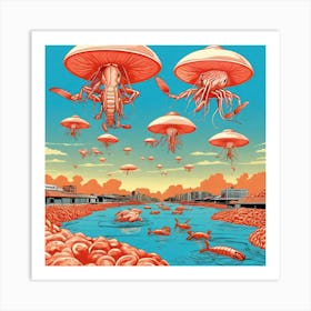 Jellyfish 32 Art Print