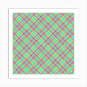 Polka Dots Fabric Art Print