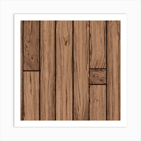 Wood Planks 62 Art Print