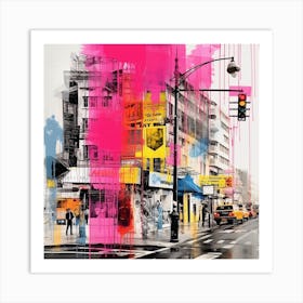 New York City Street Art Art Print