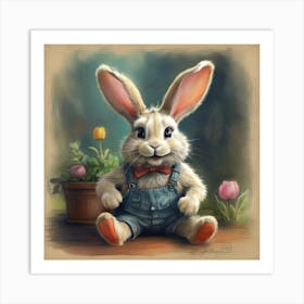 Easter Bunny 1 Art Print