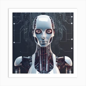 Cyborg 11 Art Print