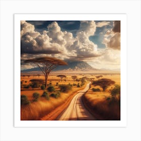 Road To The Savannah Art Print