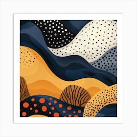 Abstract Landscape Painting 2 Art Print