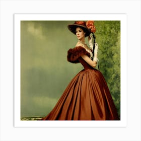 Victorian Woman 1 Art Print