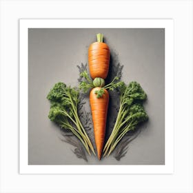 Carrots 48 Art Print