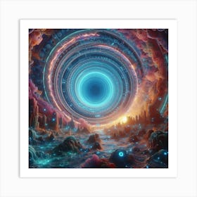 Hole In Space Art Print