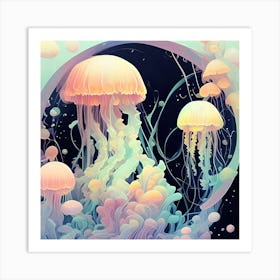 Jellyfish 5 Art Print