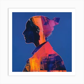 Portrait Of A Woman 36 Art Print