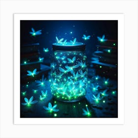 Fairy In A Jar Art Print