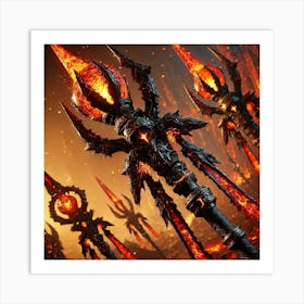 Pyroclastic Cavalry 4 Art Print