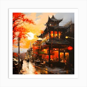 China Town 3 Art Print