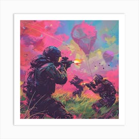 Painterly Painting Art Print