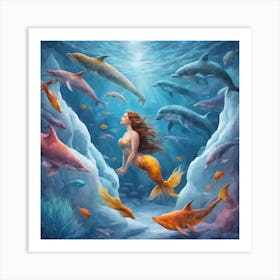 Mermaid Art Print