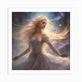 A Dance With Stars. Art Print