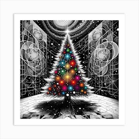 Dimensional XMAS Art Print