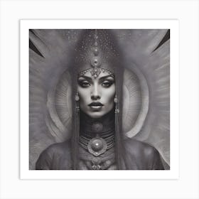 Ethereal Woman Art Print