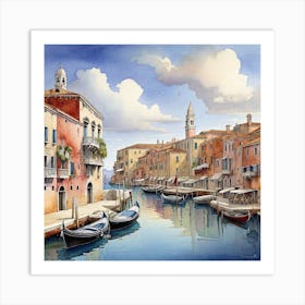 Venice 3 Art Print