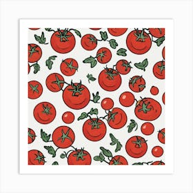 Red Tomatoes 10 Art Print