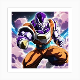 Dragon Ball Z Wallpaper 34 Art Print