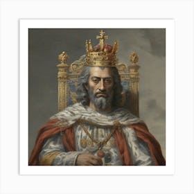 I Am King Of Kings Is Art Print