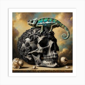 Chameleon II Art Print