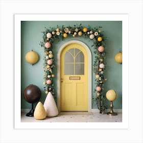 Yellow Door 1 Art Print