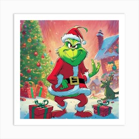 How The Grinch Stole Christmas Art Print