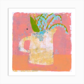 Lilly Of The Valley Bouquet Square Art Print