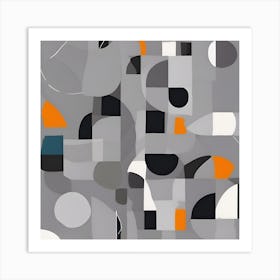 Abstract Shapes Art Print