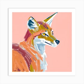 Ethiopian Wolf 02 Art Print