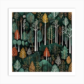 Autumn Forest Art Print