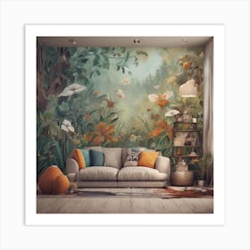 Flora And Fauna Art Print