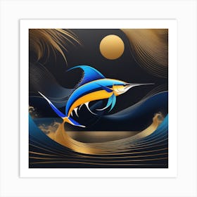 Marlin 1 Art Print