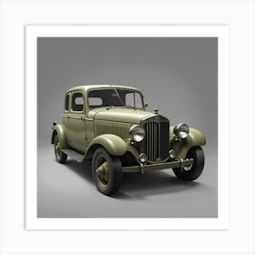 Old model car5 Art Print