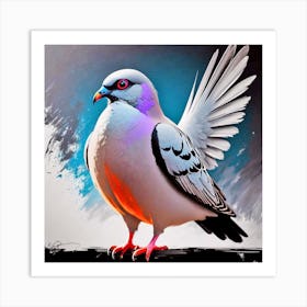 Pigeon 24 Art Print