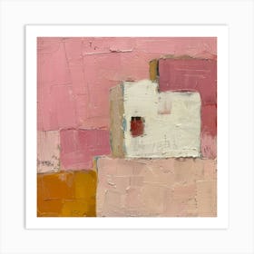 Pink House 13 Art Print