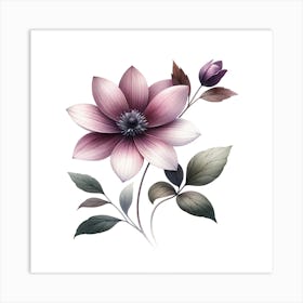 Anemone Flower 1 Art Print