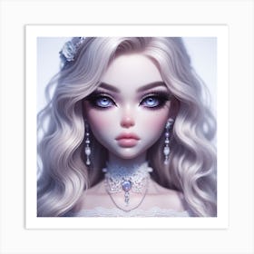 Doll Portrait 5 Art Print