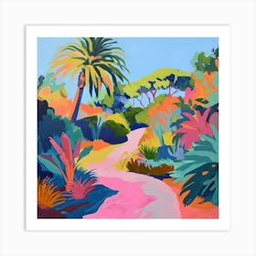 Colourful Gardens San Diego Botanic Garden Usa 4 Art Print