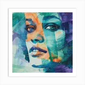 Portrait Of A Woman 38 Art Print