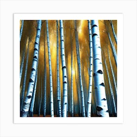 Birch Forest 83 Art Print