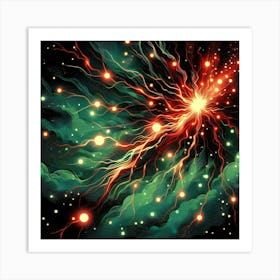 Radiant Sparks 17 1 Art Print