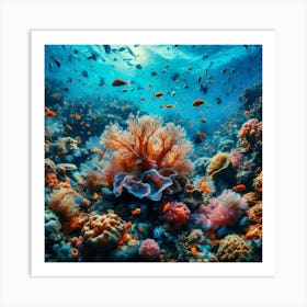 Coral Reef 1 Art Print