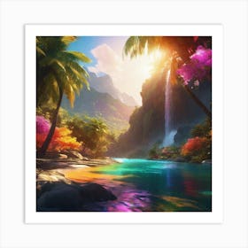 Tropical Paradise 10 Art Print