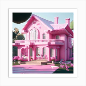 Barbie Dream House (608) Art Print