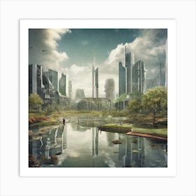 Imagine That You Are A Senior Official Within The Ministry For The Future, And Have Been Tasked With Developing A Comprehensive Plan To Address The Issue Of Climate Change 7 Art Print