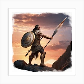 Sparta Warrior 1 Art Print